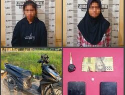 Sat Resnarkoba  polres Tubaba,Amankan Dua Wanita dengan Barang bukti Pil Ekstasi