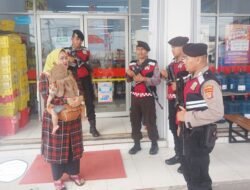 Berikut Tiga Lokasi Yang Jadi Sasaran Patroli Jalan Kaki Samapta Polres Tulang Bawang