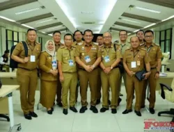 Tunjukkan Komitmen Pj.bupati lampung utara Evaluasi Kinerja Triwulan III Di Kemendagri.