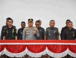 Kapolres Tubaba Hadiri Rapat Paripurna DPRD Pengumuman Hasil Penetapan Calon Bupati dan Wakil Bupati Terpilih