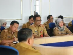 Persiapan Kunjungan Menteri BKKBN,Sekda Lampung Utara Pimpin Rapat