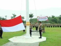 Polres Tulang Bawang Barat Gelar Upacara Hari Kesadaran Nasional 17 Februari 2025