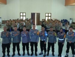 Bid Propam beserta Biddokes Polda Lampung Laksanakan Giat Mitigasi Di Polres Tulang Bawang Barat