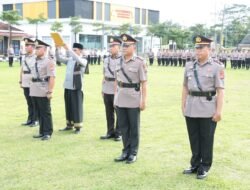 Polres Tuba Gelar Upacara Sertijab Satu Kasat dan Dua Kapolsek, Berikut Daftar Namanya