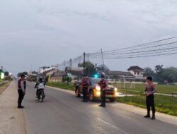 Cegah Balap Liar, Samapta Polres Tulang Bawang Gelar Patroli Sahur di Dua Lokasi Berbeda