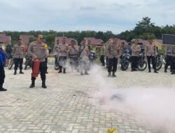 Tingkatkan Kemampuan, Satbinmas Polres Tulang Bawang Barat Gelar Latkatpuan bhabinkamtibmas