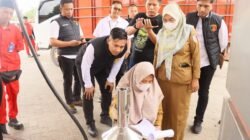 Polres Tulang Bawang Bersama Dinas Perdagangan Sidak Pasar dan SPBU, Ini Tujuannya