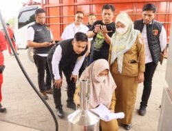 Polres Tulang Bawang Bersama Dinas Perdagangan Sidak Pasar dan SPBU, Ini Tujuannya