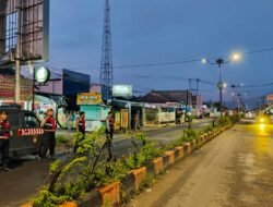 Cegah Aksi Balap Liar, Samapta Polres Tulang Bawang Gelar Patroli Sahur di Dua Lokasi Berbeda