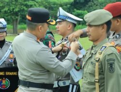Polres Tulang Bawang Barat melaksanakan Apel Gelar Pasukan Ops Ketupat Krakatau 2025.