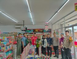 Polsek Penawartama Bersama Forkopimcam Sidak Sejumlah Toko Makanan dan Minuman, Berikut Hasilnya