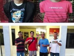 Dua Pelaku Curat Spesialis Bongkar Warung Ditangkap Polsek Penawartama