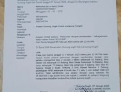 Apresiasi kinerja polsek gunung sugih dinilai cepat dalam penanganan kasus