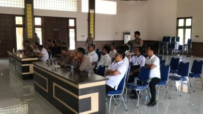 Polres Tulang Bawang Barat Gelar Lat Pra Ops Pekat Krakatau 2025 untuk Tingkatkan Kesiapan Personel