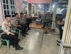 Polres Tulang Bawang Barat Laksanakan Pengamanan Acara Pengajian dan Shalawatan di Tiyuh Margo Mulyo