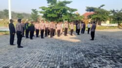 Polres Tulang Bawang Barat Gelar Apel Siaga Selama Libur Panjang Kenaikan Isa Almasih, Berikan Rasa Aman kepada Masyarakat