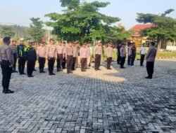Polres Tulang Bawang Barat Gelar Apel Siaga Selama Libur Panjang Kenaikan Isa Almasih, Berikan Rasa Aman kepada Masyarakat