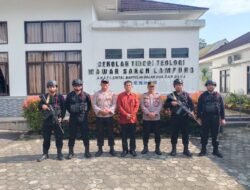 Peringatan Hari Kenaikan Isa Almasih, Polres Tulang Bawang Kerahkan Puluhan Personel Berseragam Dinas Amankan 25 Gereja