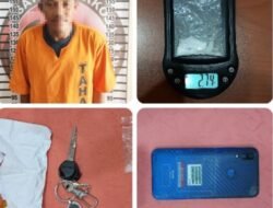 Gasak Narkoba, Polres Tulang Bawang Tangkap Pria 34 Tahun