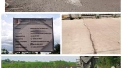 Lemahnya Pengawasan,Proyek Rekonstruksi Ruas Jalan Mekar Jaya-Suka Jaya, 19 Miliar Milik Dinas PUPR Tubaba Diduga Tak Sesuai Spesifikasi