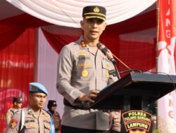 Pesan Kapolres Tulang Bawang Saat Memimpin Upacara Laporan Kenaikan Pangkat Periode 1 Juli 2025