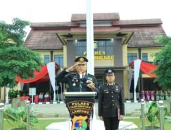 Pimpin Upacara HUT Bhayangkara ke 79, Kapolres Tulang Bawang Barat Tegaskan Komitmen Polri