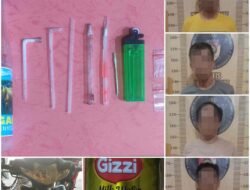 Satresnarkoba Polres Tubaba Berhasil mengamankan ASN dan Warga Sipil Usai Berpesta Narkoba