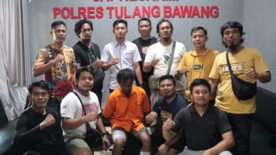 Tekab 308 Presisi Polres Tulang Bawang Tangkap Pelaku Pembunuhan dan Pemerkosaan Anak di Bedeng PT Indolampung