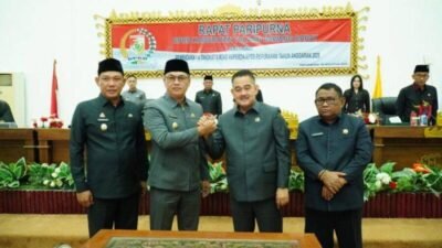 Rapat Raperda Perubahan, DPRD Tubaba Setujui Perubahan APBD 2025