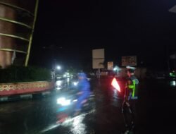 Sat Lantas Polres Tulang Bawang Barat, Patroli Malam Hari Untuk Jaga Kamsebtibcarlantas