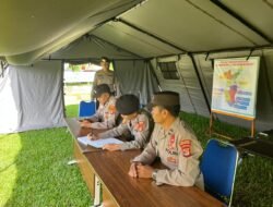 Antisipasi Bencana, Polres Tulang Bawang Barat Gelar Apel Rutin Posko Tanggap Darurat dan Siagakan Personil