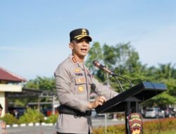 Kapolres Tulang Bawang Pimpin Apel Jam Pimpinan: Tekankan Disiplin Dan Soliditas Jelang Tugas Kamtibmas