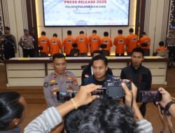153 Kasus Dibongkar! Akhir Tahun Membara, Polres Tulang Bawang Ungkap Kejahatan dari Jalanan hingga Kejahatan Siber