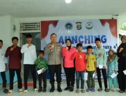 Polres Tulang Bawang Barat Launching SPPG di Panaragan Jaya, Wujudkan Dukungan Polri Terhadap Generasi Sehat