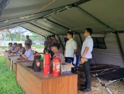 Antisipasi Bencana Hidrometeorologi, Polres Tulang Bawang Barat Gelar Apel Rutin Posko Tanggap Darurat dan Siagakan Personil