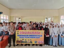Bagian Sumber Daya Manusia Polres Tulang Bawang Barat Mensosialisasikan Penerimaan Anggota Polri Terpadu T.A 2026