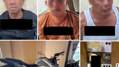Viral di Medsos, Polres Tulang Bawang Barat Bersama Tim Gabungan Ringkus 3 Orang Pelaku Curas Uang Rp 800 juta di Sumatera Utara