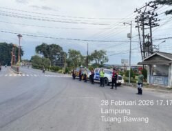 Patroli Kota Presisi Ramadhan Samapta Polres Tulang Bawang Cipkon Saat Menjelang Berbuka