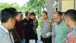 Kapolres Awasi Langsung Pemeriksaan Urine Personel, Bukti Keseriusan Polres Tulang Bawang Barat Berantas Narkoba dari Internal