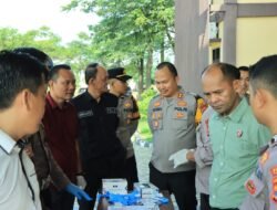 Kapolres Awasi Langsung Pemeriksaan Urine Personel, Bukti Keseriusan Polres Tulang Bawang Barat Berantas Narkoba dari Internal