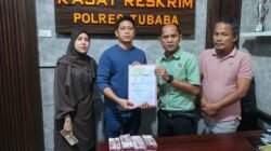 Sat Reskrim Polres Tulang Bawang Barat Kembalikan uang 300 juta Kepada Korban dari Hasil kejahatan