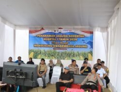 Polres Tulang Bawang Gelar Penanaman Jagung Serentak, Dukung Swasembada Pangan Nasional Dengan Semangat Ketahanan Pangan Yang Menggelegar