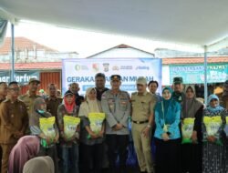Polres Tulang Bawang Barat Lampung Gelar Pasar Murah Serentak, Hadir Untuk Bantu Masyarakat Dapatkan Sembako Terjangkau