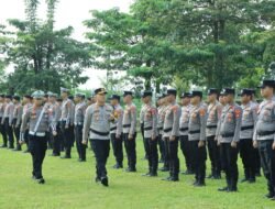 Apel Gelar Pasukan Operasi Ketupat Krakatau 2026 Digelar, Polres Tulang Bawang Barat Perkuat Pengamanan Lebaran