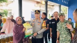 Gerakan Pangan Murah Polri Serentak, Polres Tulang Bawang Barat Hadir Untuk Bantu Masyarakat di Balai Tiyuh Candra Mukti