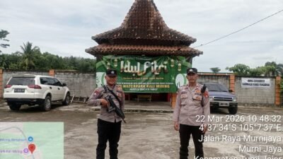 Momen Libur Panjang Idul Fitri 1447 H, Polres Tulang Bawang Barat dan Jajaran Amankan Tempat Destinasi Wisata