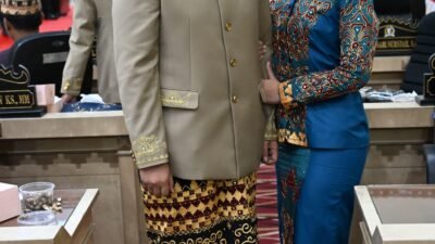 Farris Anggota DPRD partai Gerindra Hadiri HUT Kabupaten Tulang Bawang, dr. Veny Anisya Sampaikan Doa dan Harapan