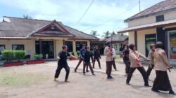 Bekali Generasi Emas, Polsek Rawa Jitu Selatan Bekali Saka Bahangkara Dengan Kemampuan Taktis Dan Disiplin Tinggi