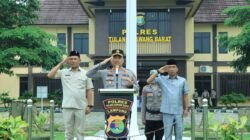 Apel Sabuk Kamtibmas Dan Simulasi Sispam Mako Polres Tulang Bawang Barat, Perkuat Kesiapsiagaan Personel