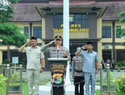 Apel Sabuk Kamtibmas Dan Simulasi Sispam Mako Polres Tulang Bawang Barat, Perkuat Kesiapsiagaan Personel